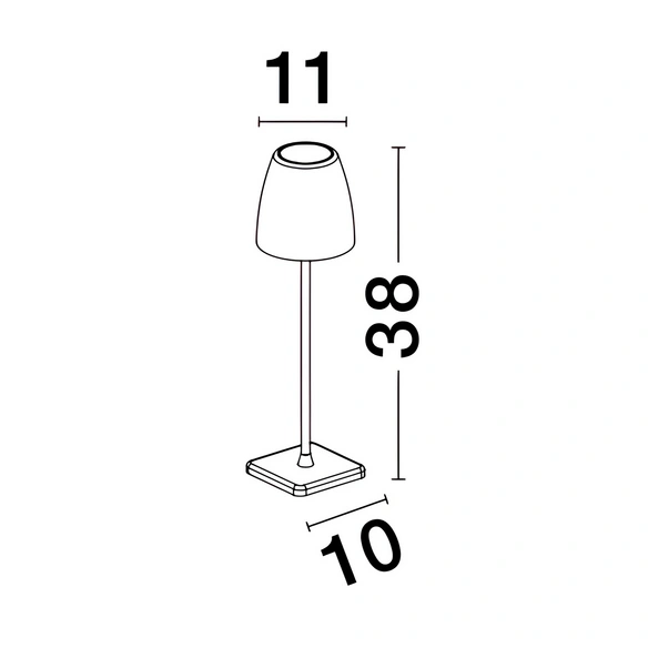 Außenleuchte »Colt «, LED, rostbraun