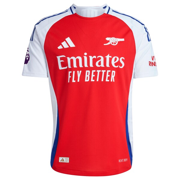 Declan Rice Arsenal adidas 2024/25 Home Authentic Player Jersey – Red