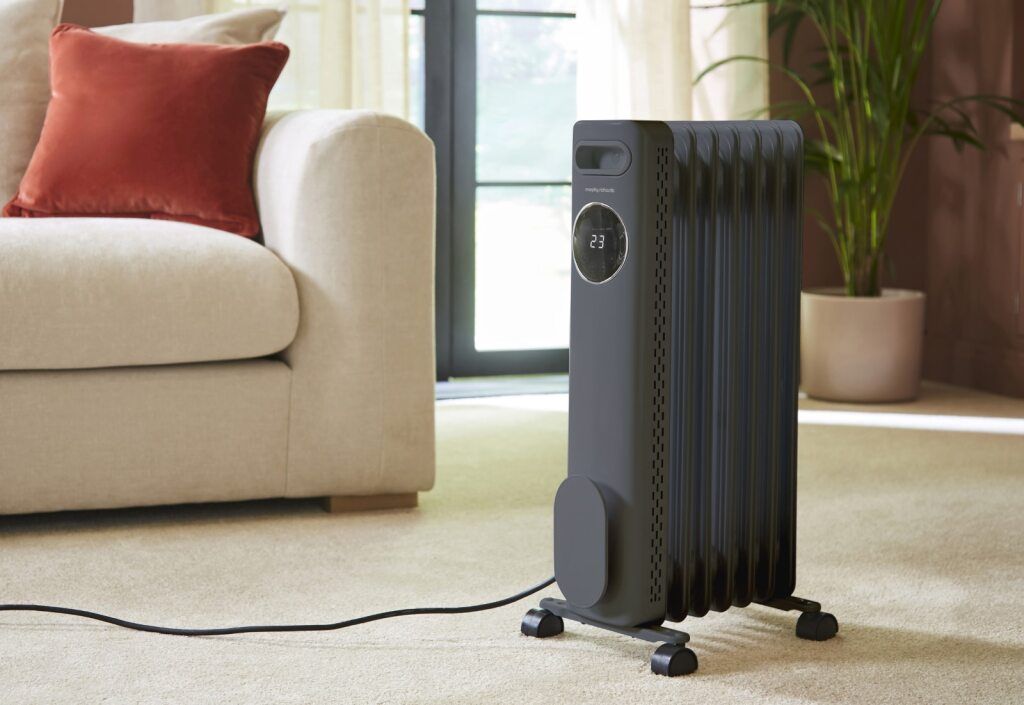 Morphy Richards HeatFlux 1.5kw Digital Oil Filled Radiator with Remote Control