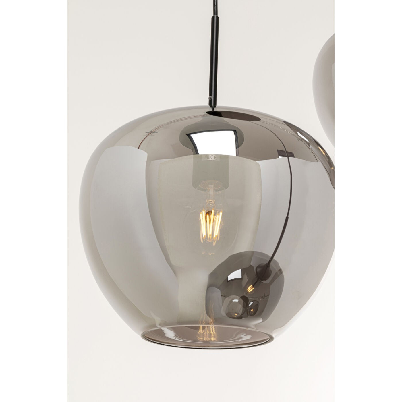 Hanglamp Sphere 3 smoke Kare Design