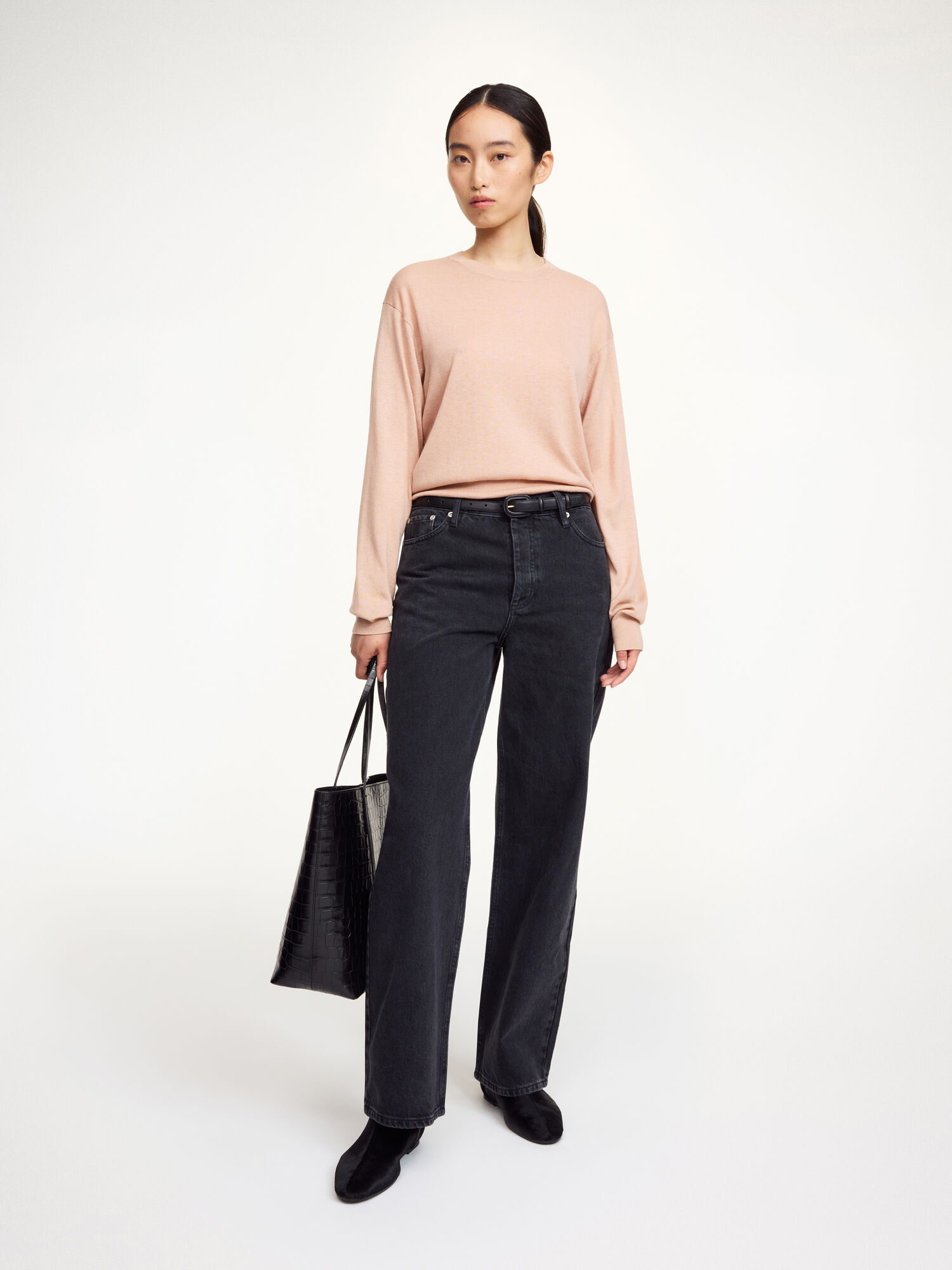 Mantea sweater i uldblanding