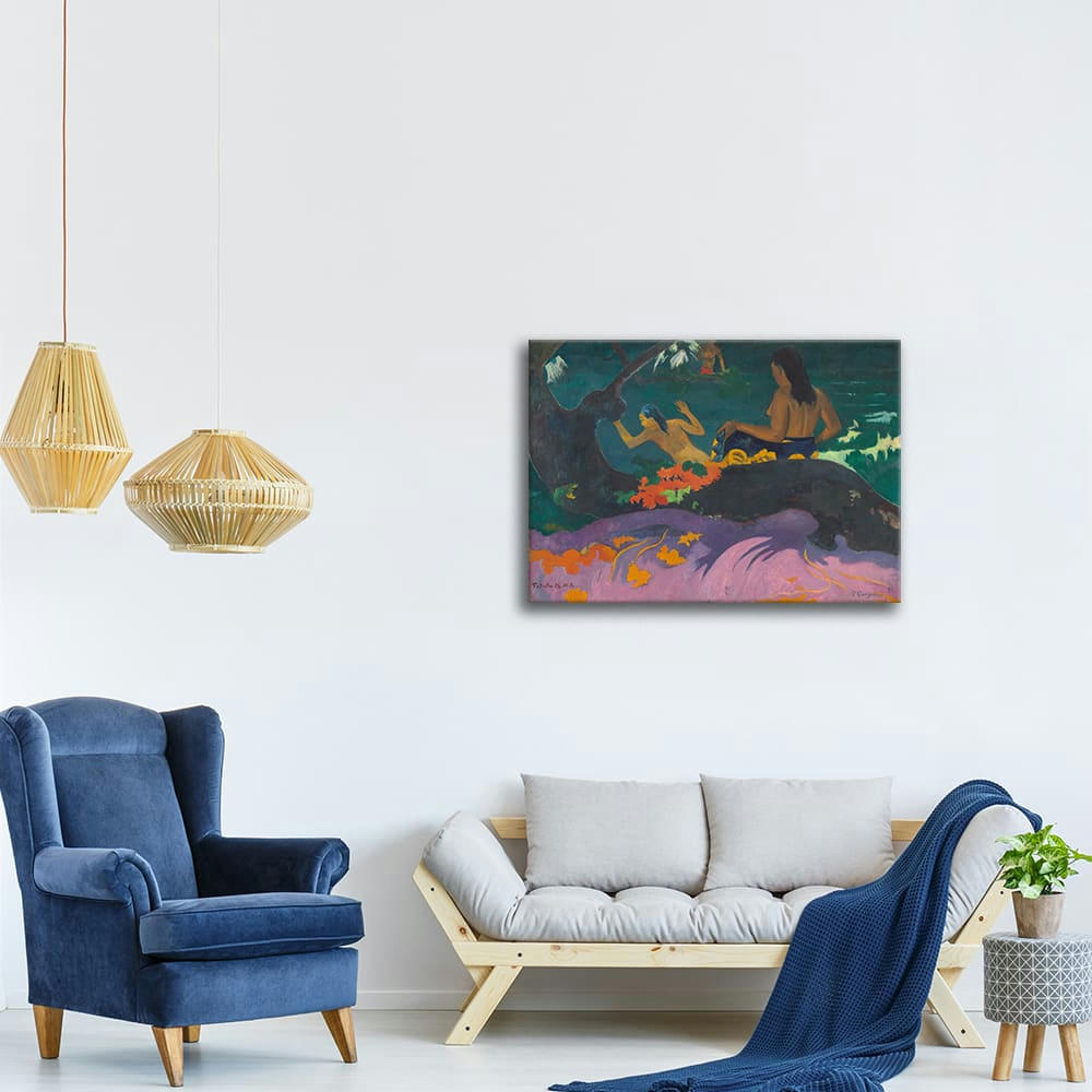 - Tableau - Fatata Te Miti (Au Bord de la Mer) Paul Gauguin 60x80cm