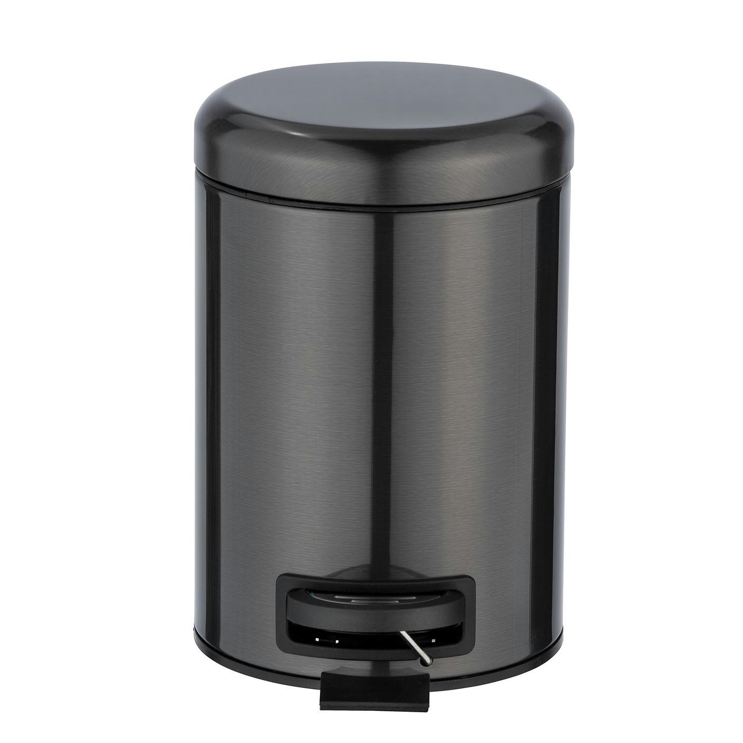 LEMAN - Poubelle à pédale leman 3 l noir