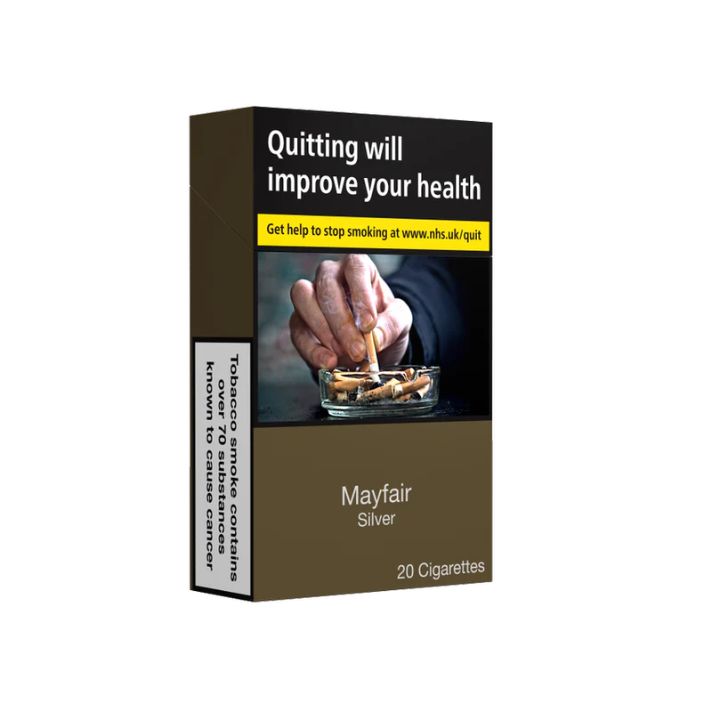 Mayfair Silver Cigarettes 20 Pack