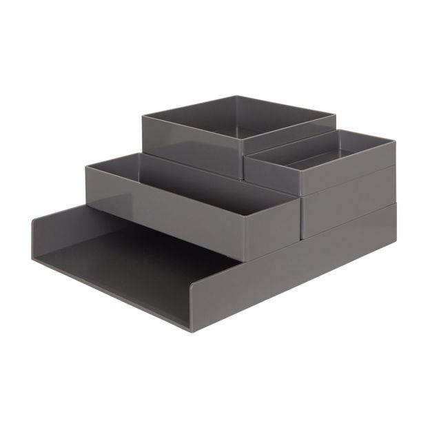 KIT ORGANIZADOR DE MESA COM 5 SLATON