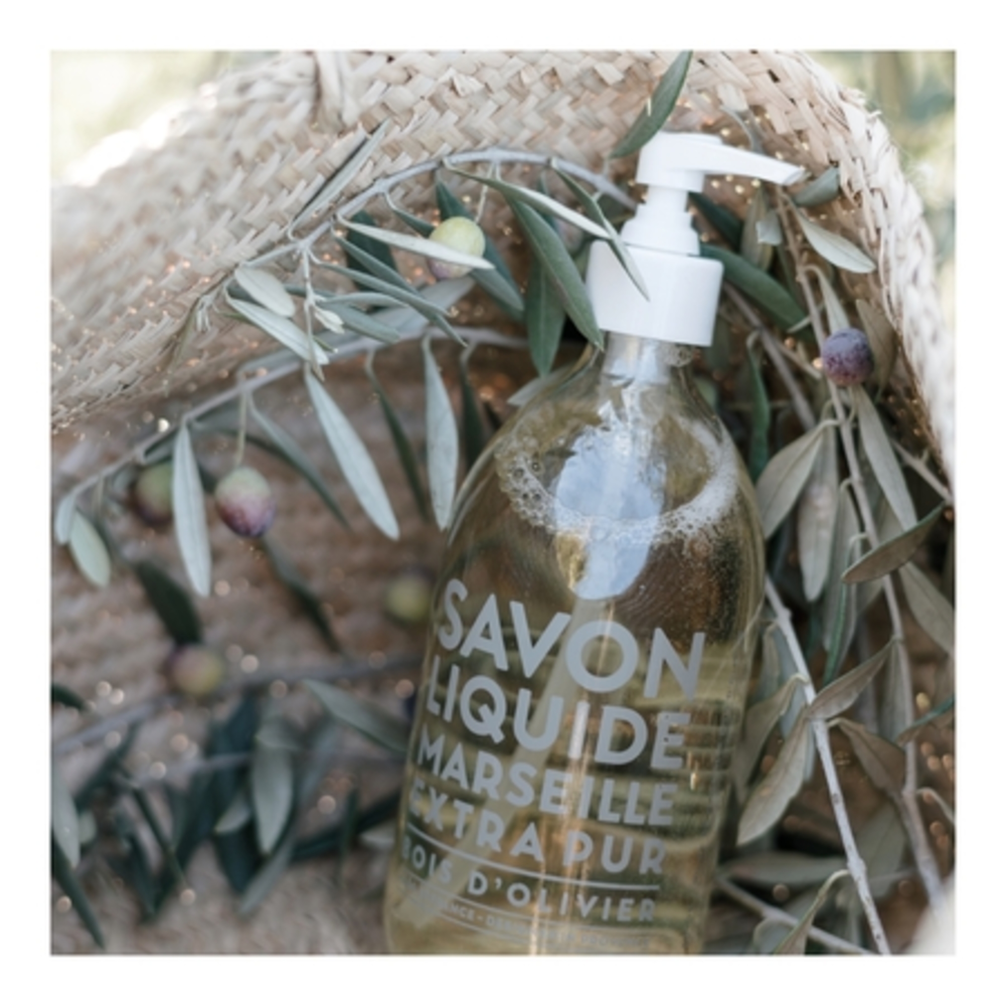 EXTRA PURSavon liquide de Marseille bois d'olivier