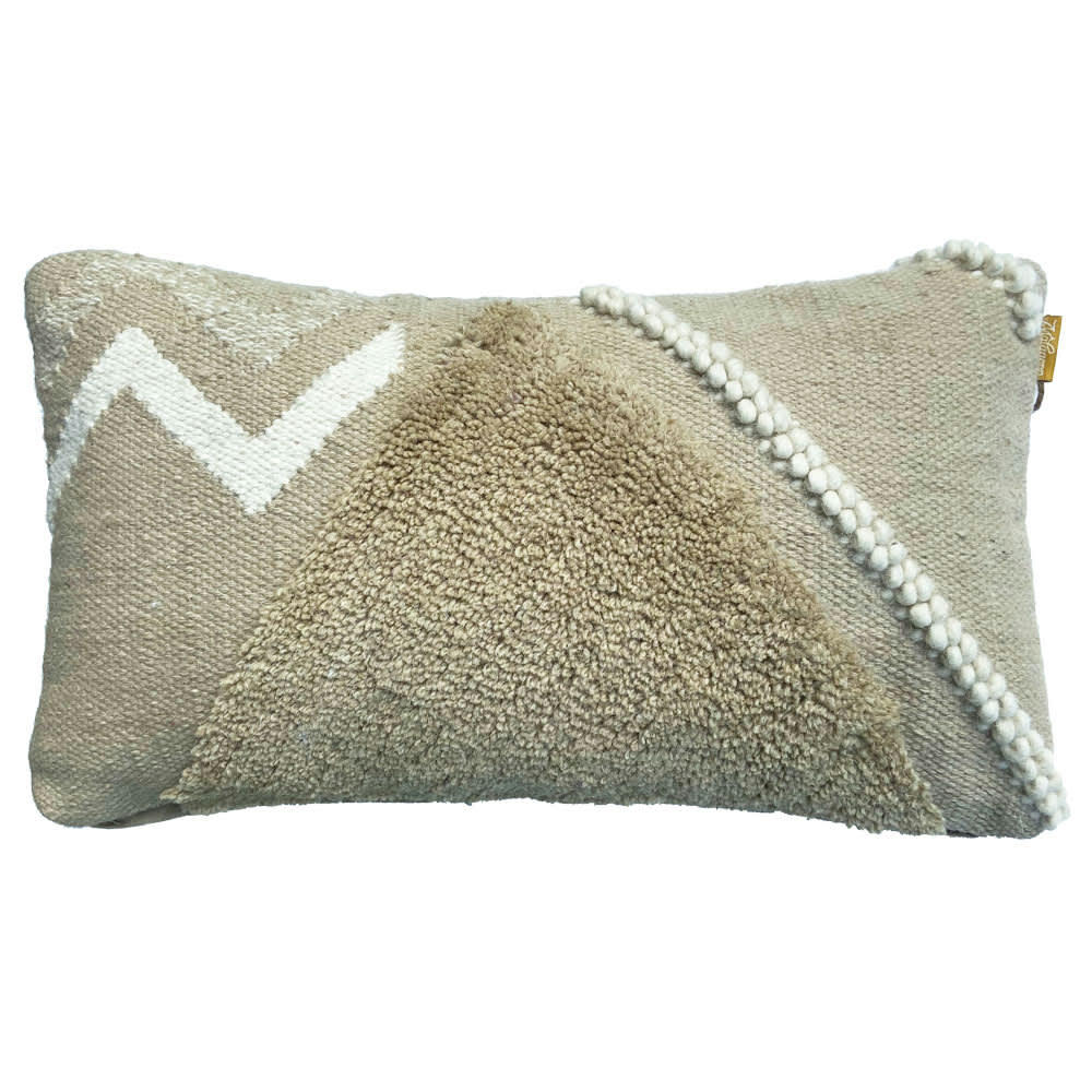 TRÉSOR - Miracle coussin cocon beige 35x60