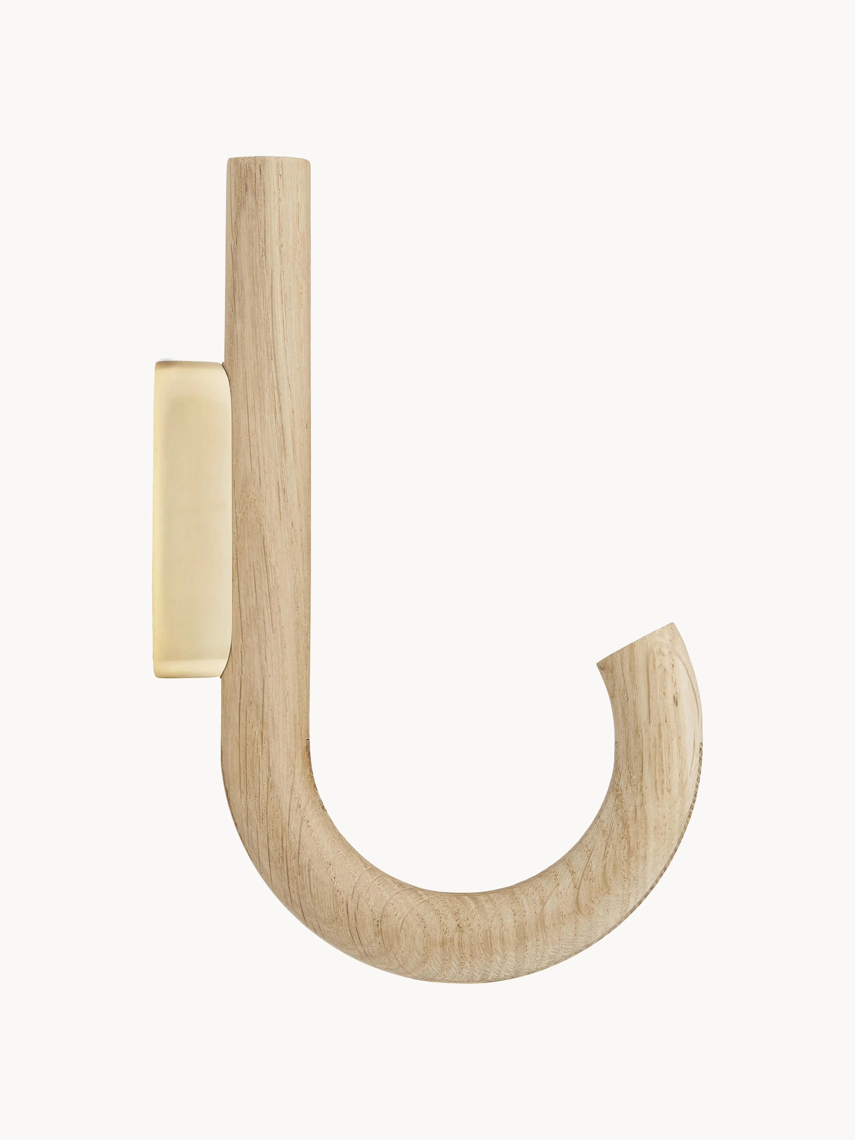 Eichenholz-Wandhaken Umbrella, in verschiedenen Größen