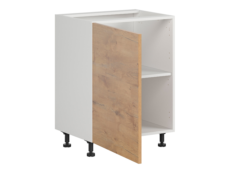 Szafka kuchenna dolna Hamper 60 cm lewa dąb lancelot