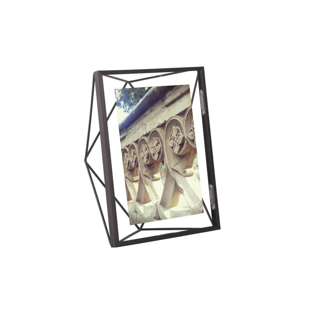 PRISMA - Cadre photo prisma l métal noir
