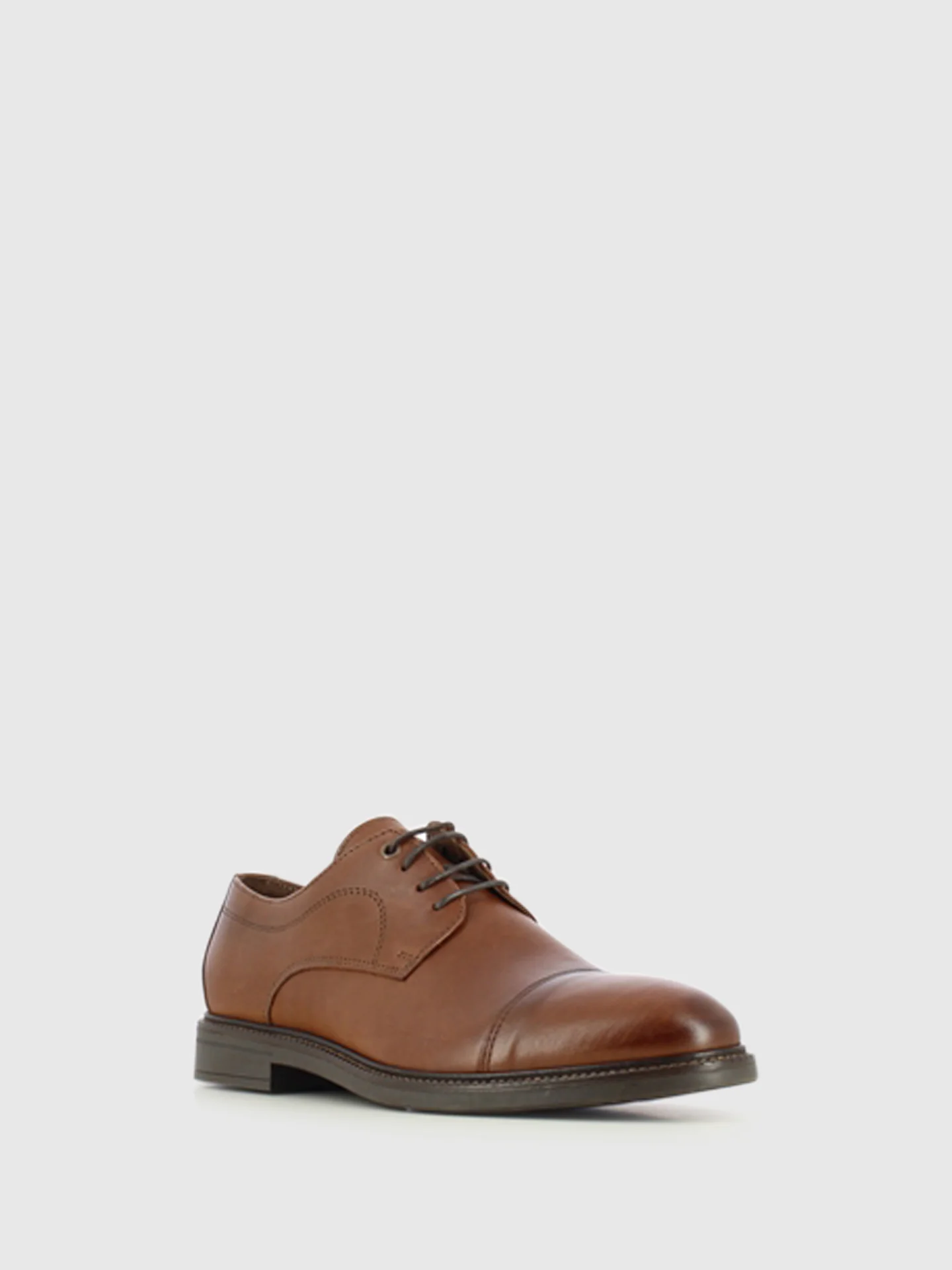 Sapatos com Atacadores em Cognac