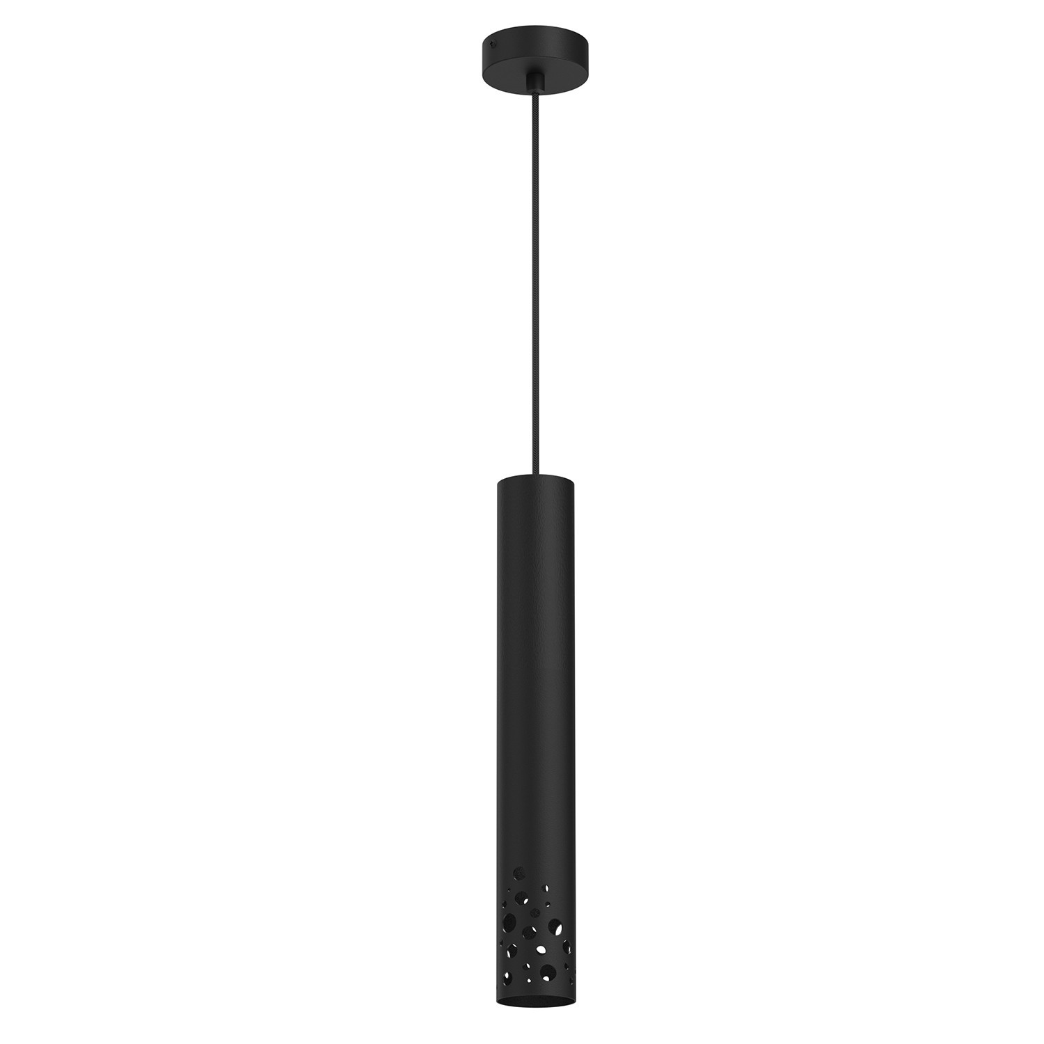 Lampa wisząca czarny matowy Tibia Buble 1xGU10x8W wym: 120x8x8 cm Luminex