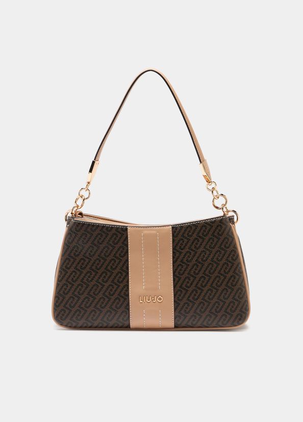 Borsa a spalla piccola monogram