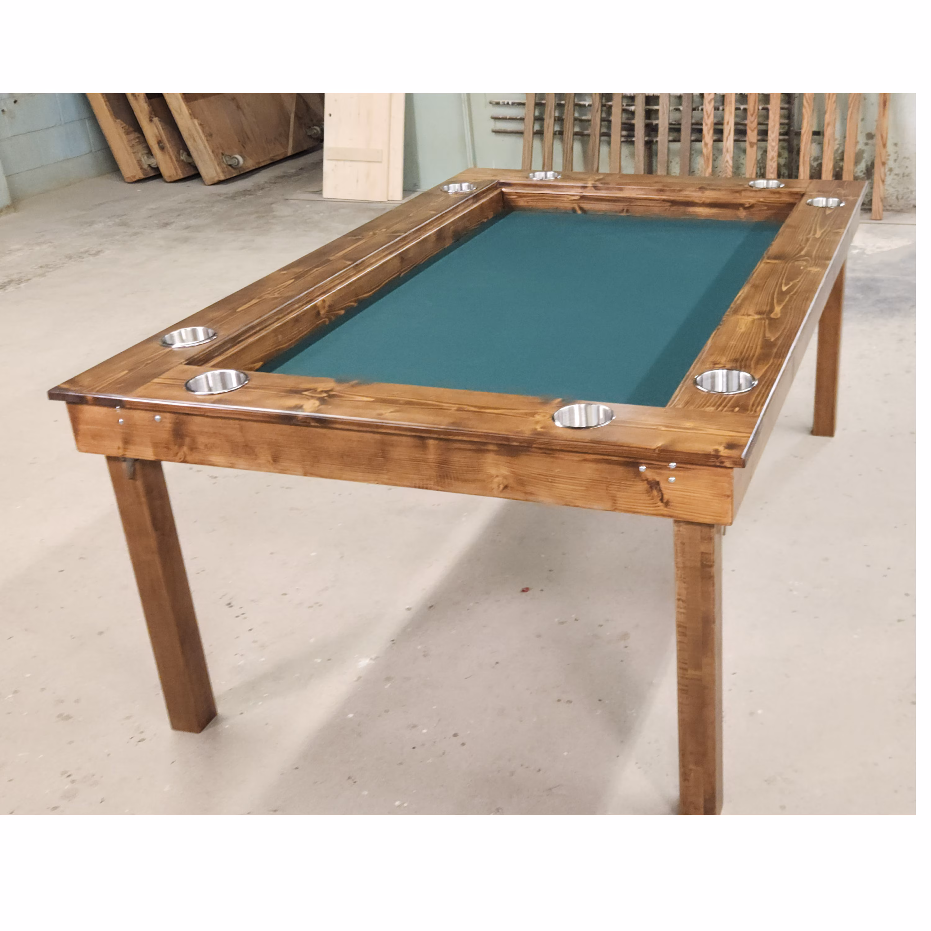 Folding Board Game Table, Wood Gaming Table for RPGs, Wargaming, TTRPGs, Puzzles, Cards