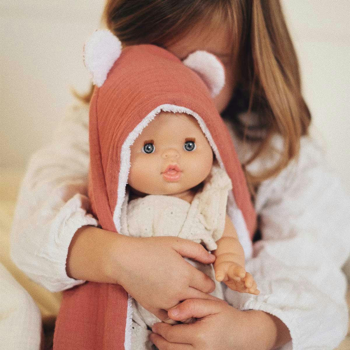 - Cape de bain poupée Marsala