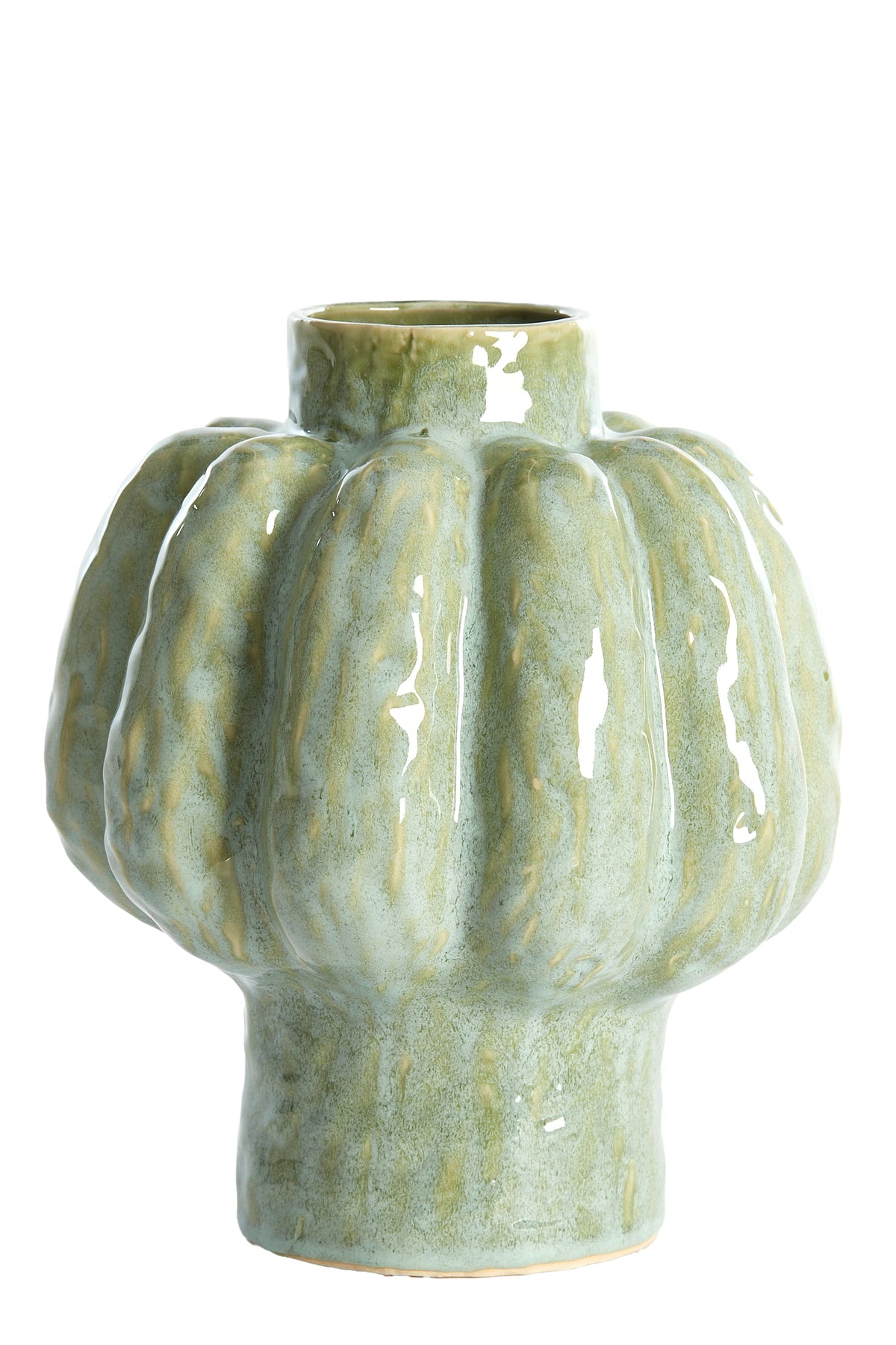 Light & Living vaas ALIVERI - Ø25x29cm - groen