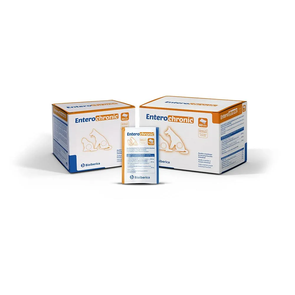 Bioiberica Entero-Chronic pet supplement 60 units