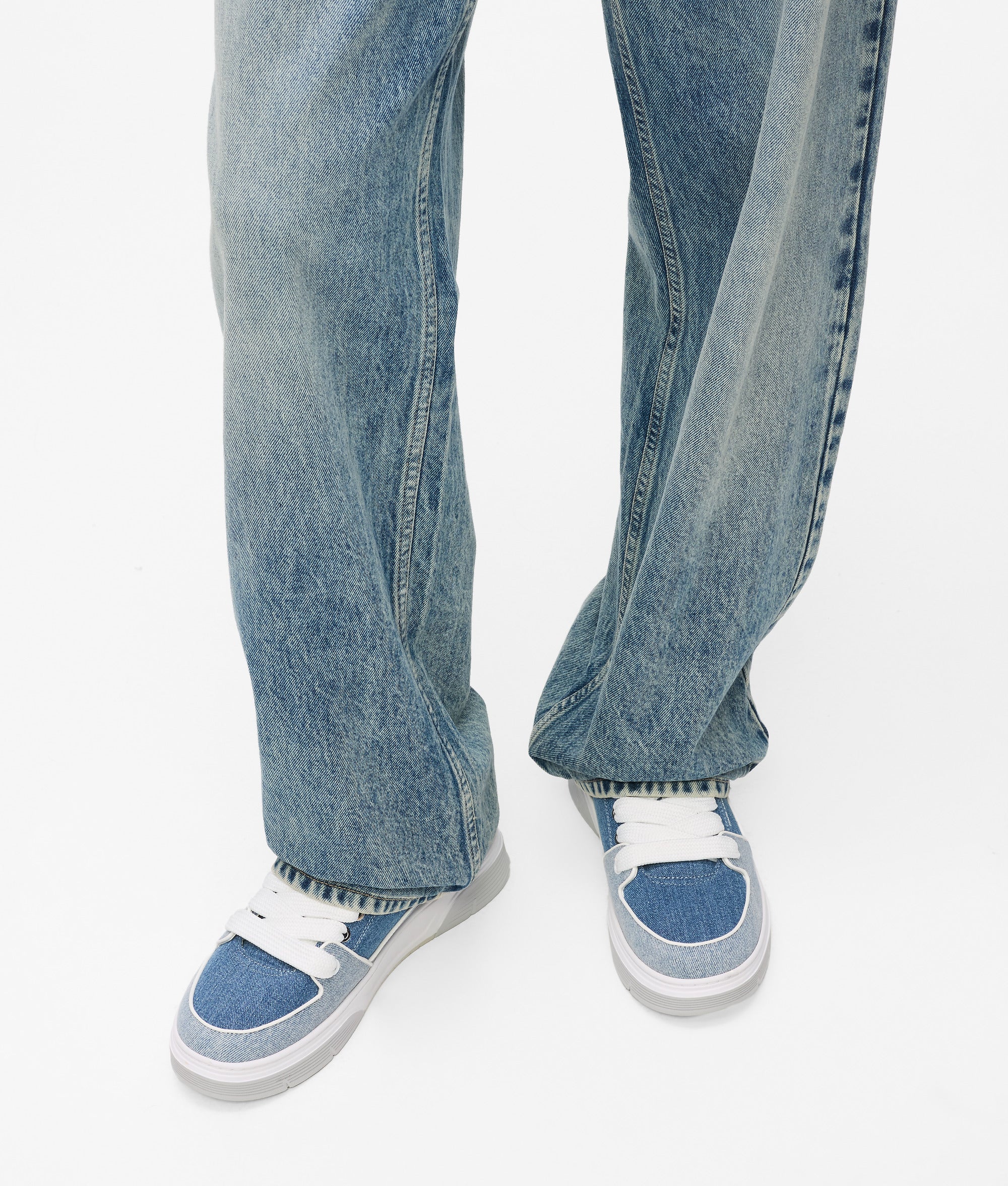 Baskets en denim Kourtney