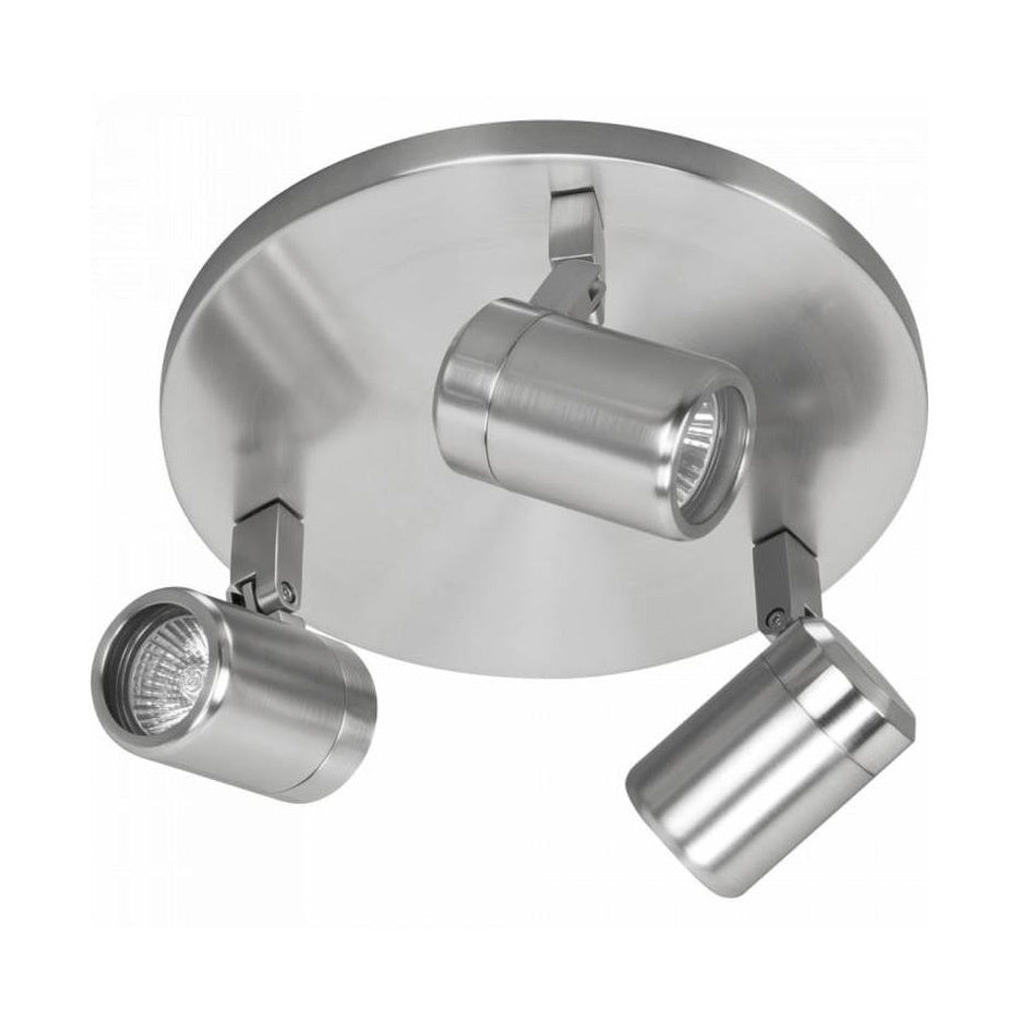 Highlight spot Rain - 3 lichts - 25 x 15  cm - mat chroom