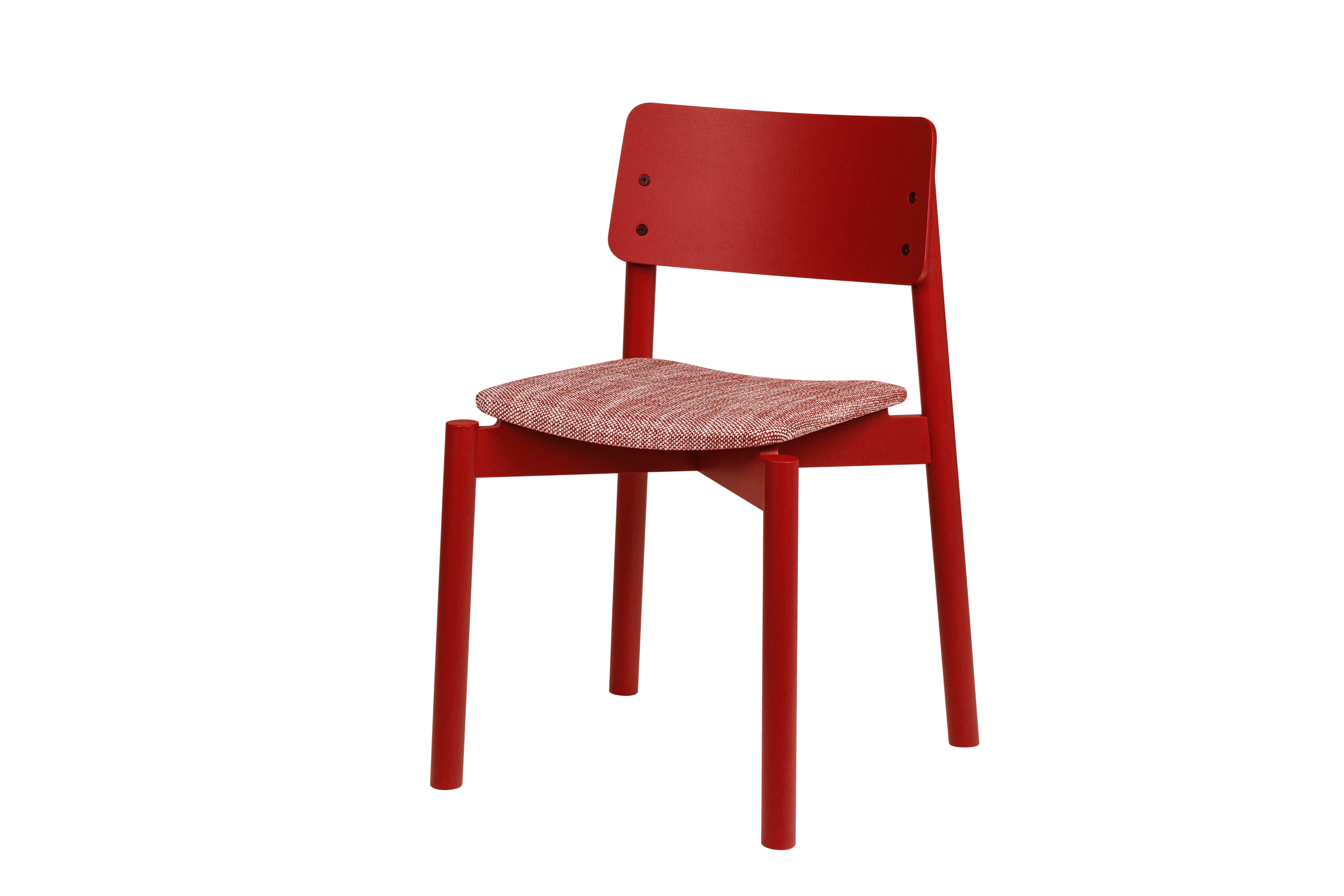 noo.ma WEM Gestoffeerde stoel - Marron Red