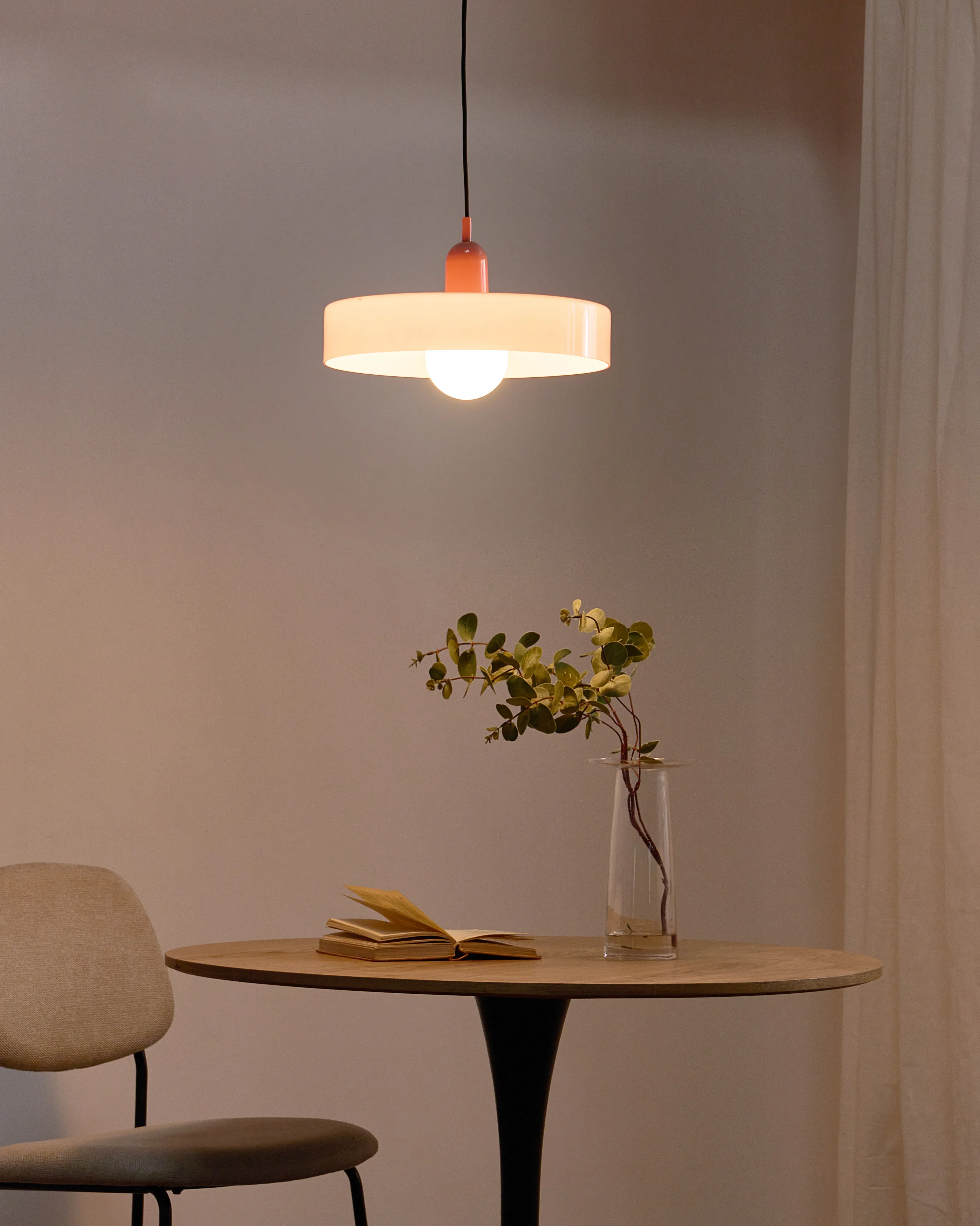 Pendant Lamp PAALA Glass Pink
