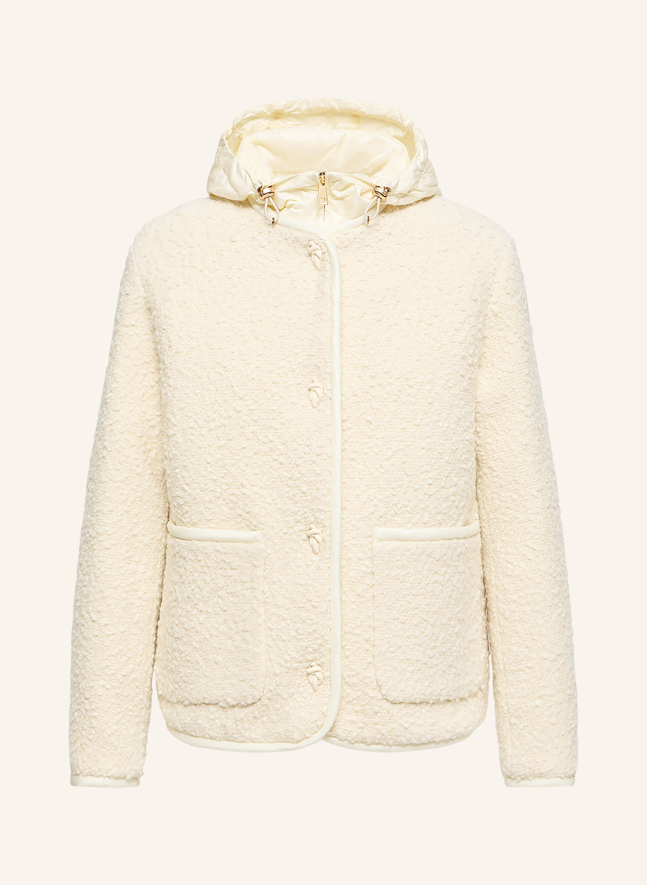 MONCLER 2-in-1-Daunenjacke HYLESINE im Materialmix