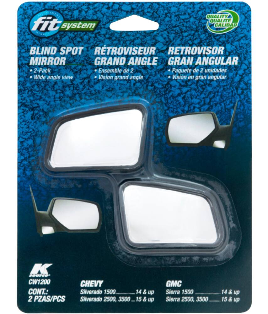 K-Source Chevy & GMC Stick-On-Mirror, 2-pk