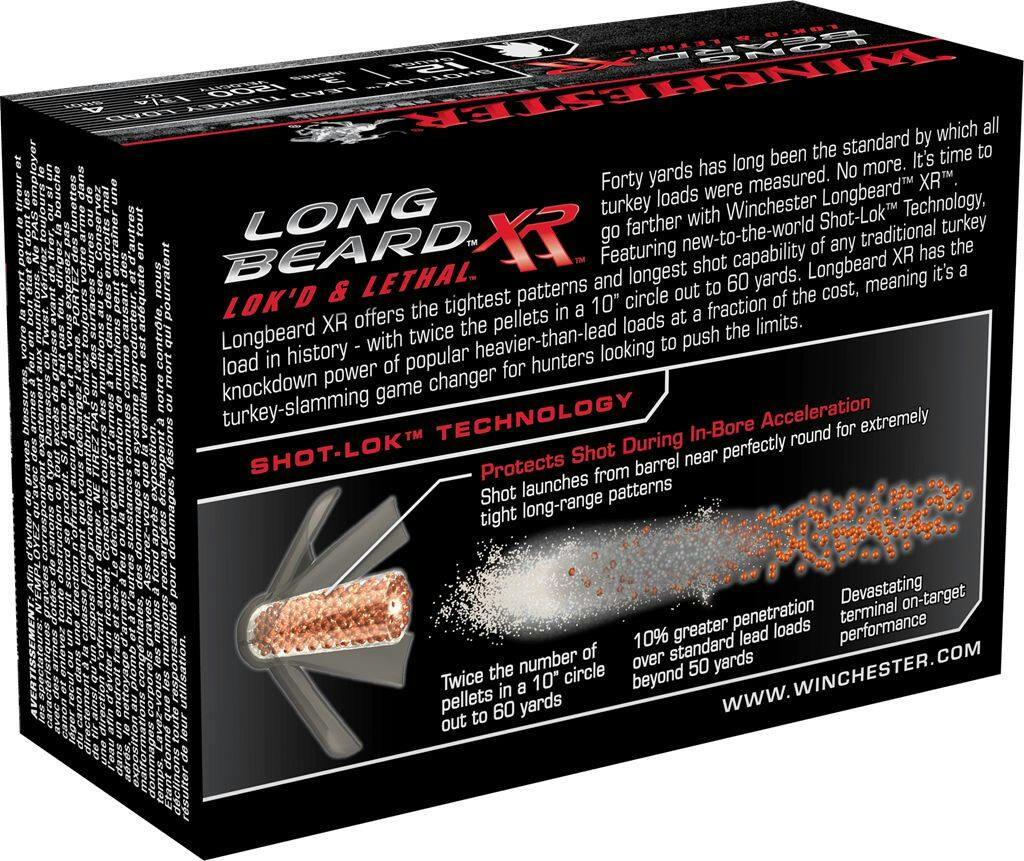 Winchester Long Beard Turkey 12-Gauge 3-in 1200 FPS Shotgun Ammunition, 1-3/4-oz, 10-pk