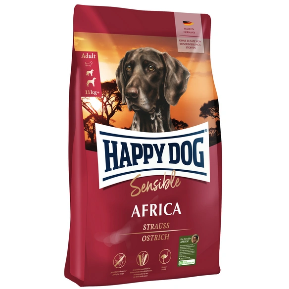 Hundetrockenfutter »Sensible«, 12,5 kg, Strauß