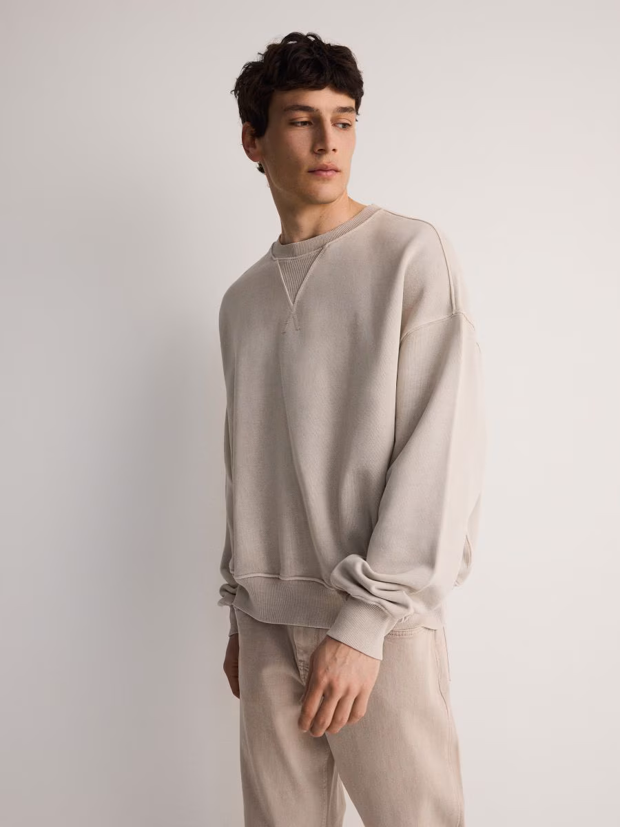 Plain Oversized Sweatshirt