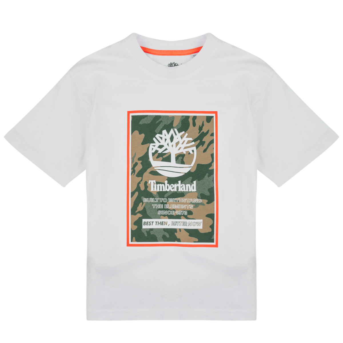 Timberland - T60427 - White / Camouflage / Orange