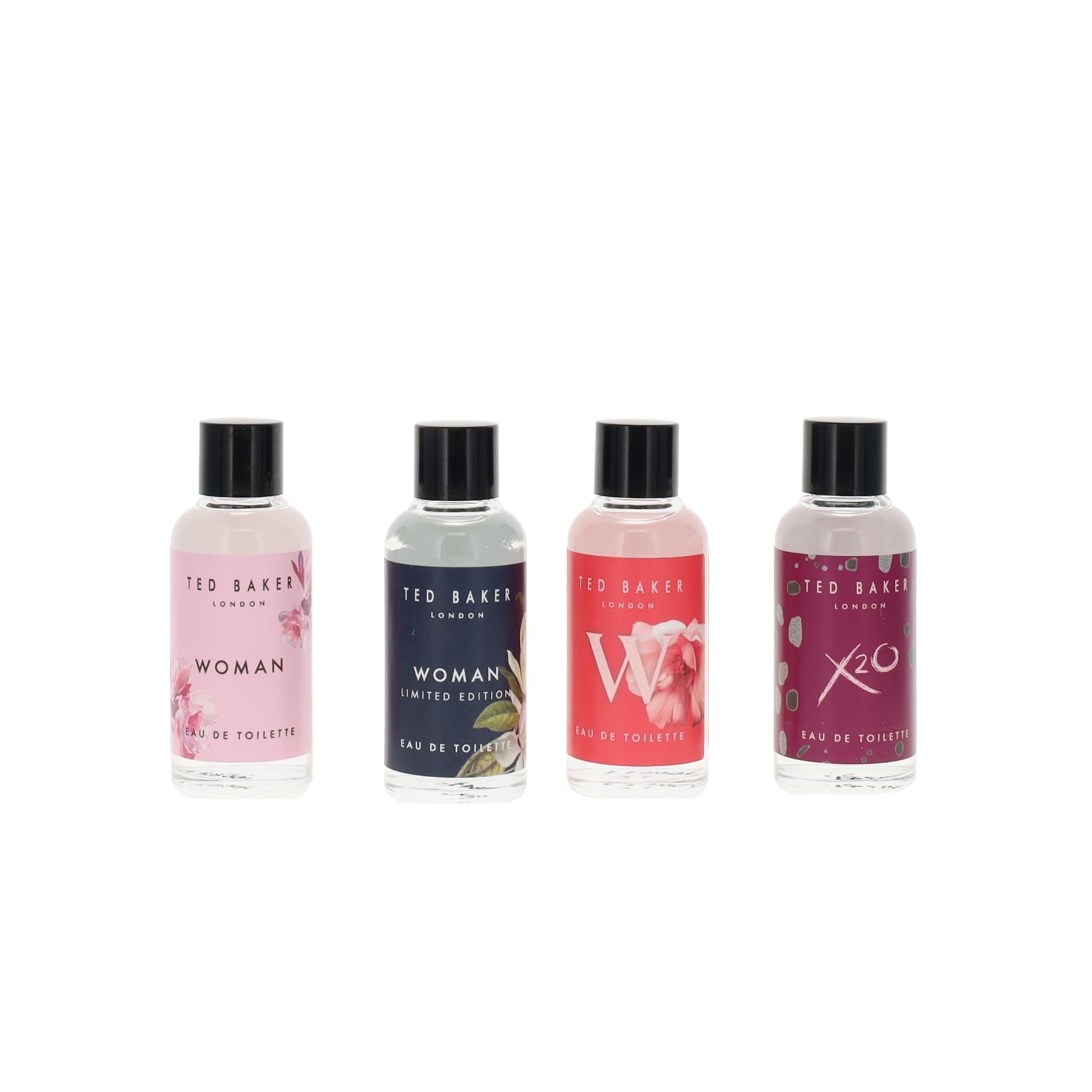 Ted Baker Icons Eau de Toilette Splash Gift Set For Her 4 x 15ml
