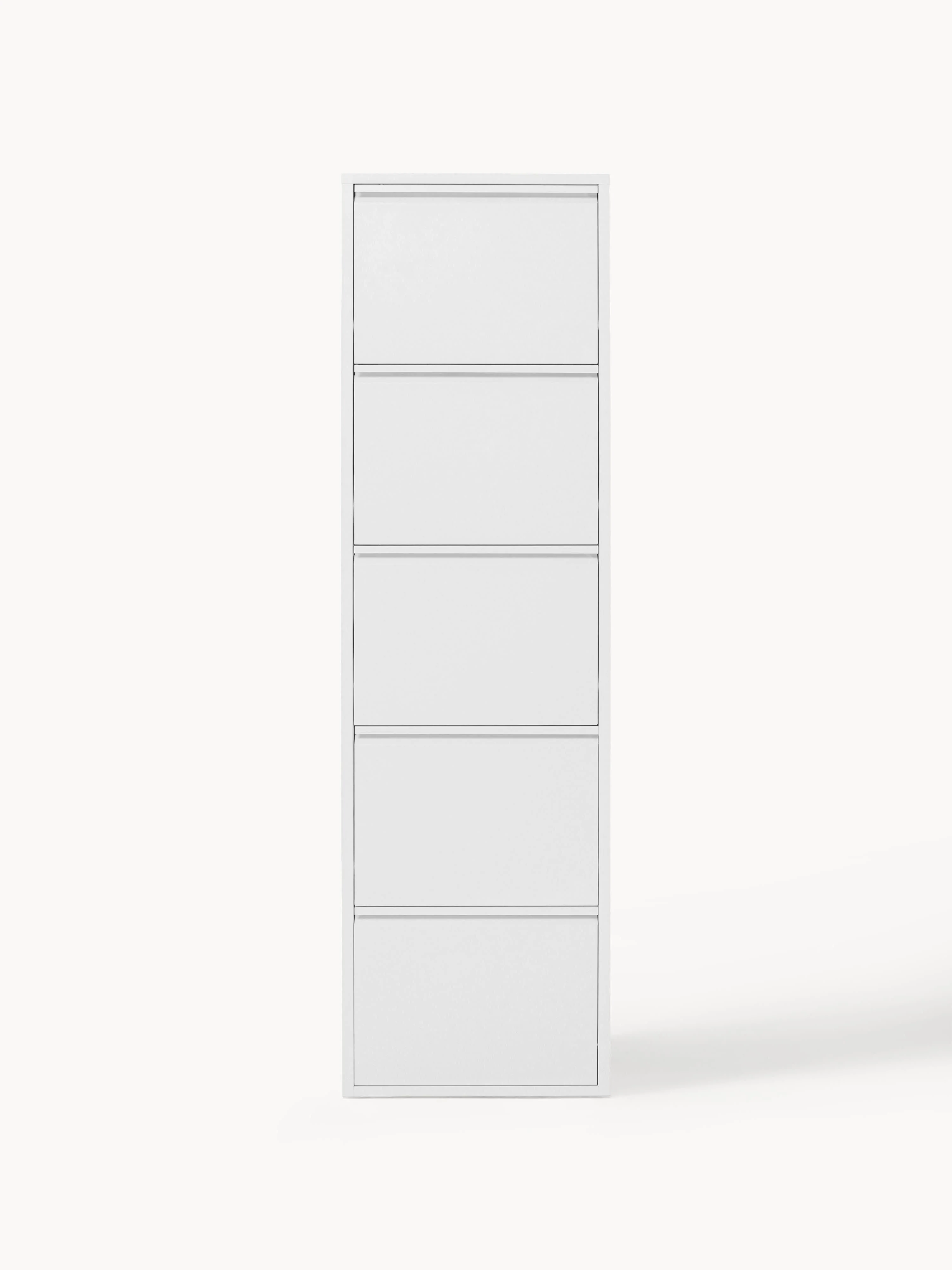Wand-Schuhschrank Caruso mit Klappfächern