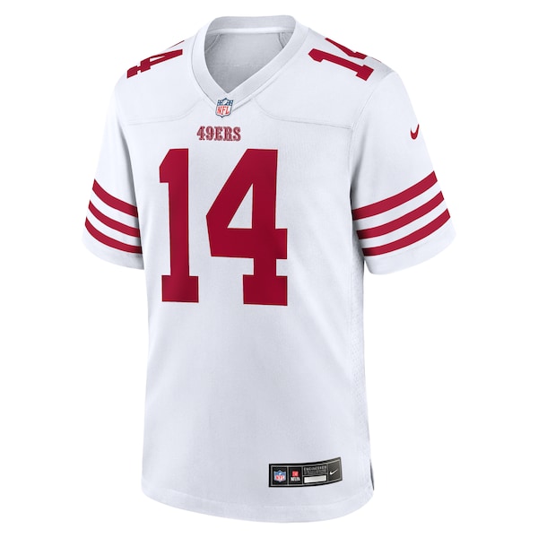 Ricky Pearsall San Francisco 49ers Nike White Game Jersey -  White