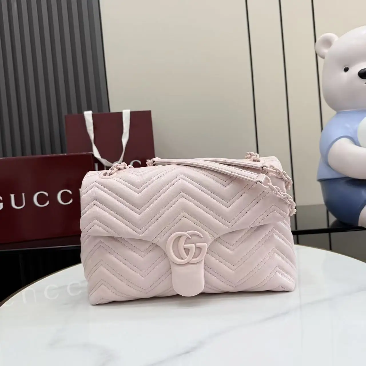 Gucci GG Marmont Medium/Large Shoulder Bag (10A Mirror Version)