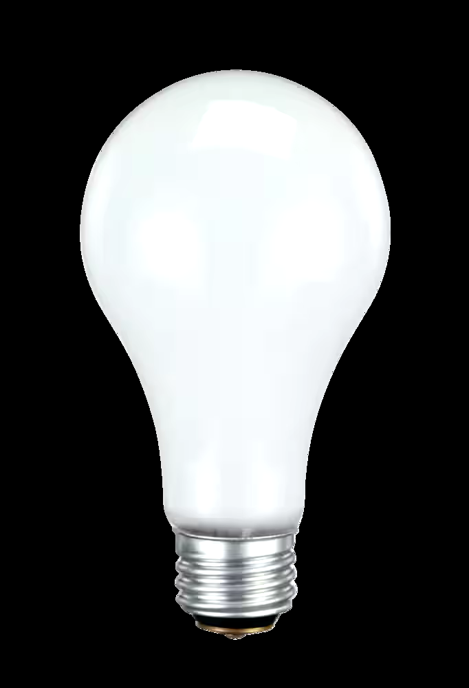 NOMA A21 E26 Base 3-Way Trilight Dimmable Incandescent Light Bulb, Warm White, 30/70/100W