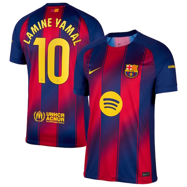 Lamine Yamal Barcelona Nike 2025/26 Replica Player Jersey - Blue