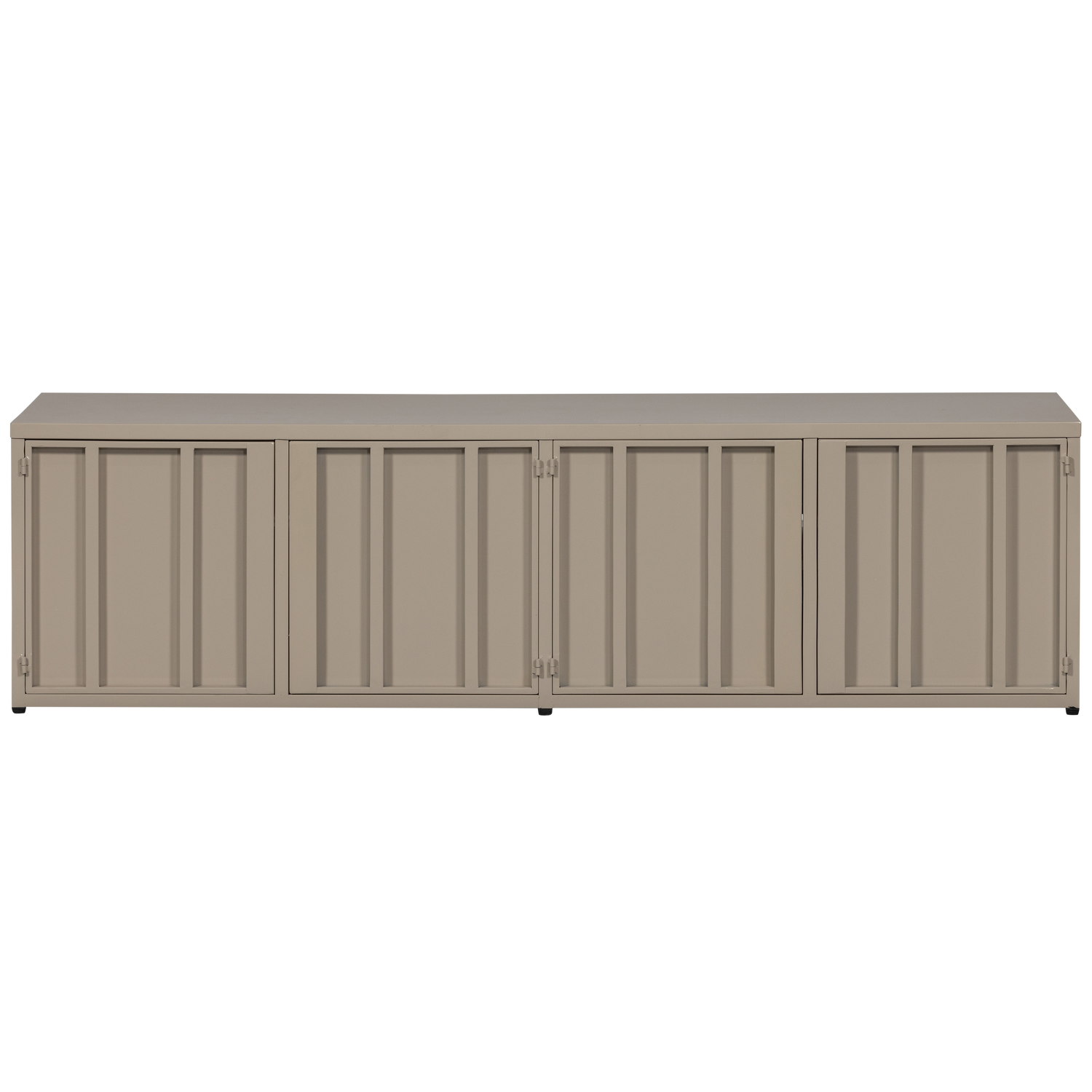 WOOOD tv-meubel Level - Metaal - Zand - 44x160x44