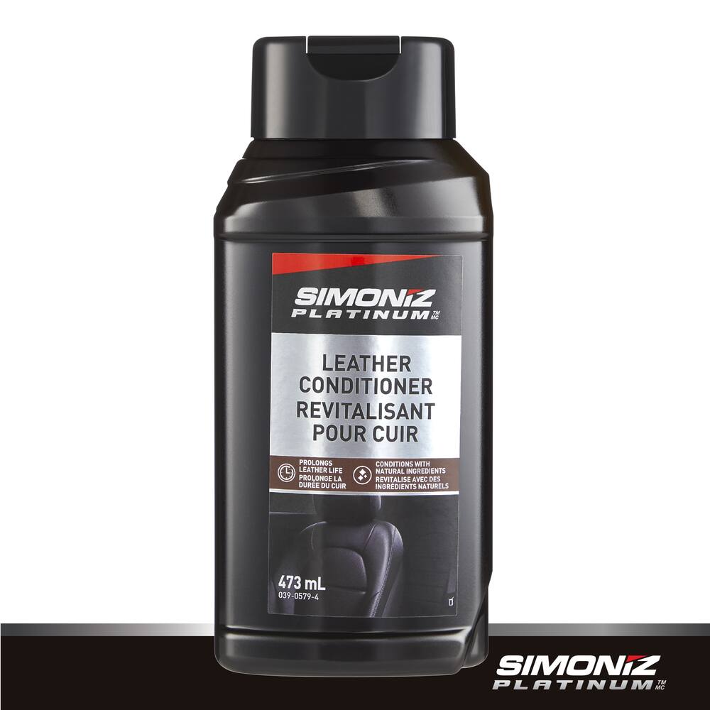SIMONIZ Platinum Car Leather Conditioner, 473-mL