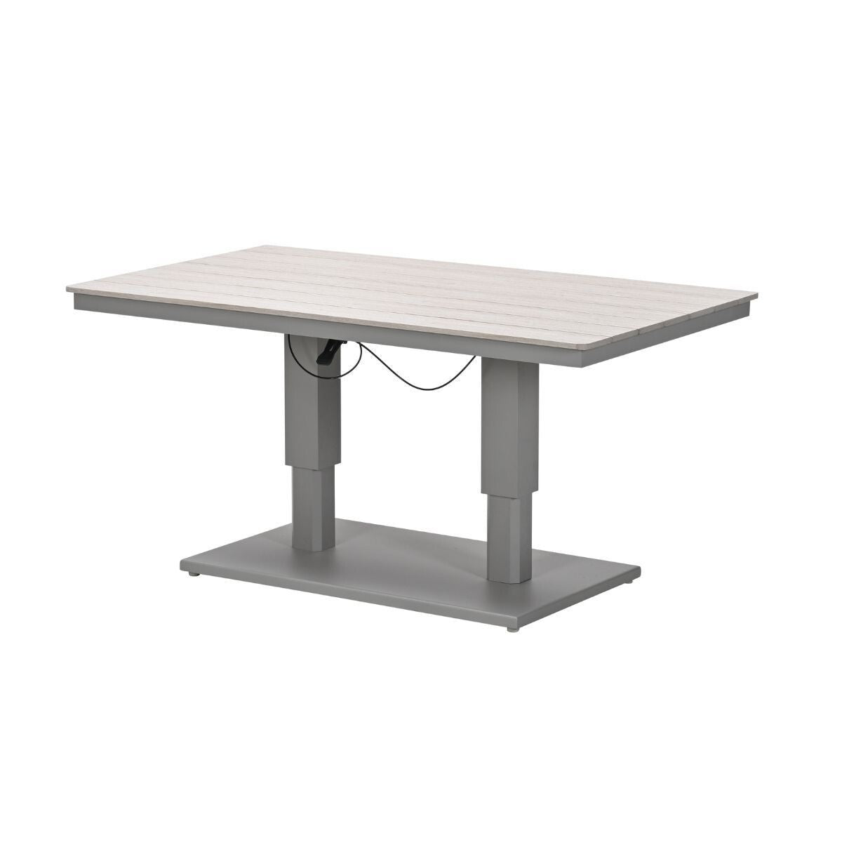 Garden Impressionsverstelbare loungetafel Brugge 150x87 cm - taupe