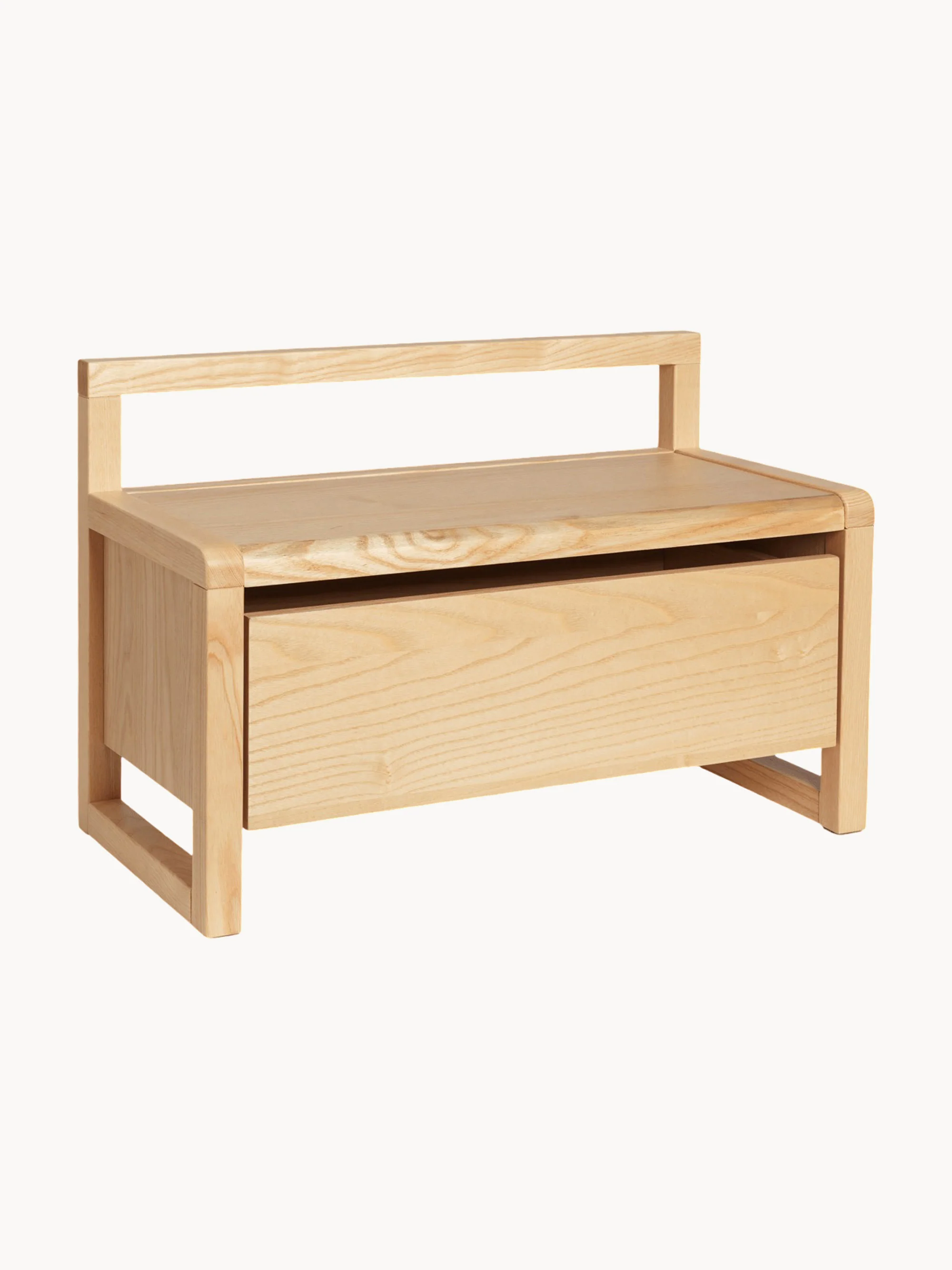 Kinder-Holzbank Little Architect mit Stauraum
