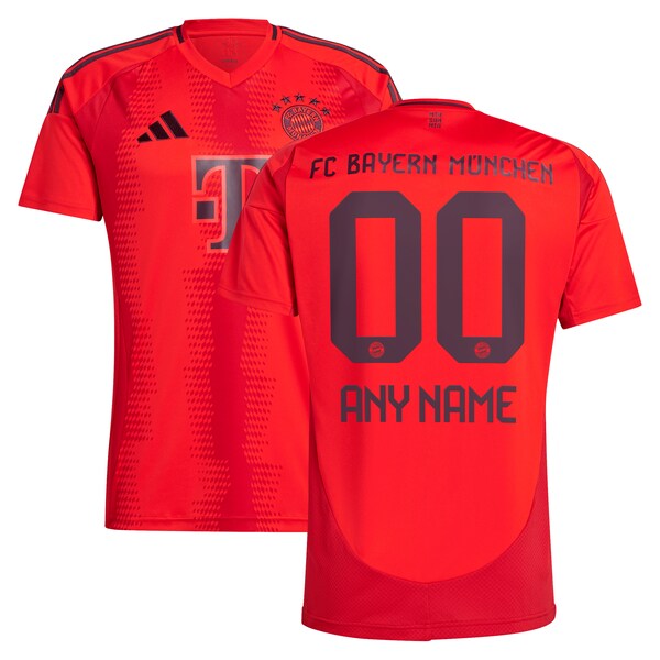Bayern Munich adidas 2024/25 Home Replica Custom Jersey - Red