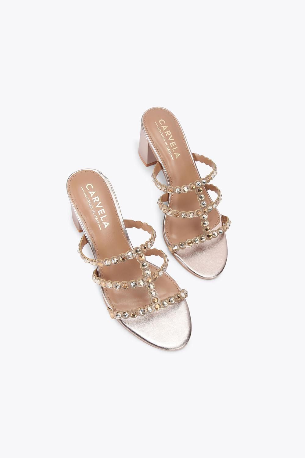 Carvela Confetti Block' Fabric Sandals