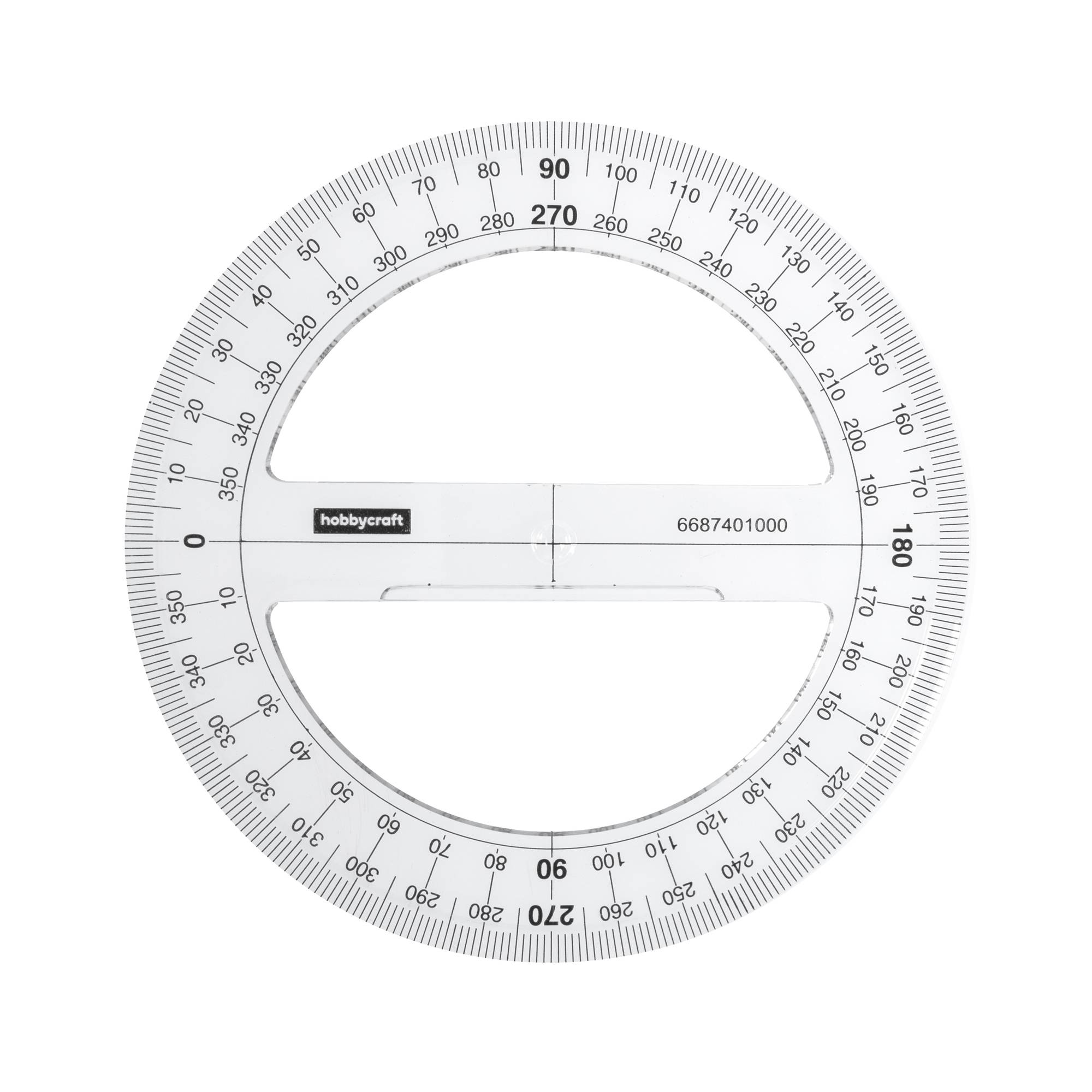 Circular Protractor 15cm