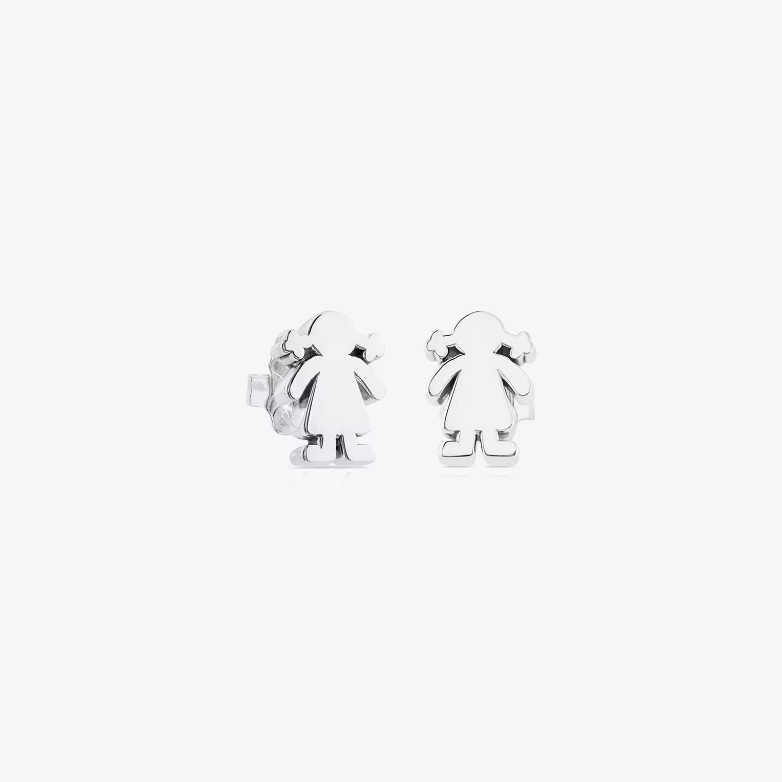 Pendientes niña de plata Sweet Dolls