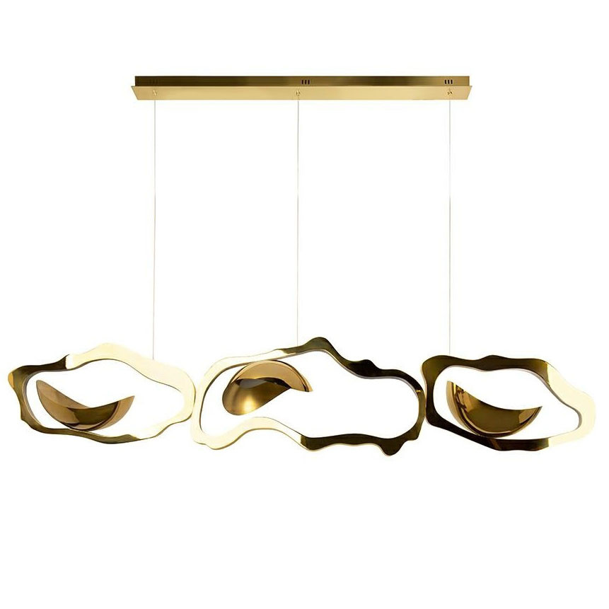MOOSEE lampa wisząca CHAIN 210 złota
