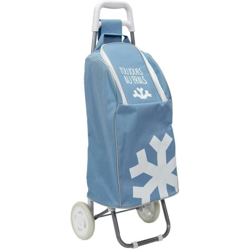 - Chariot de courses avec compartiment fraicheur