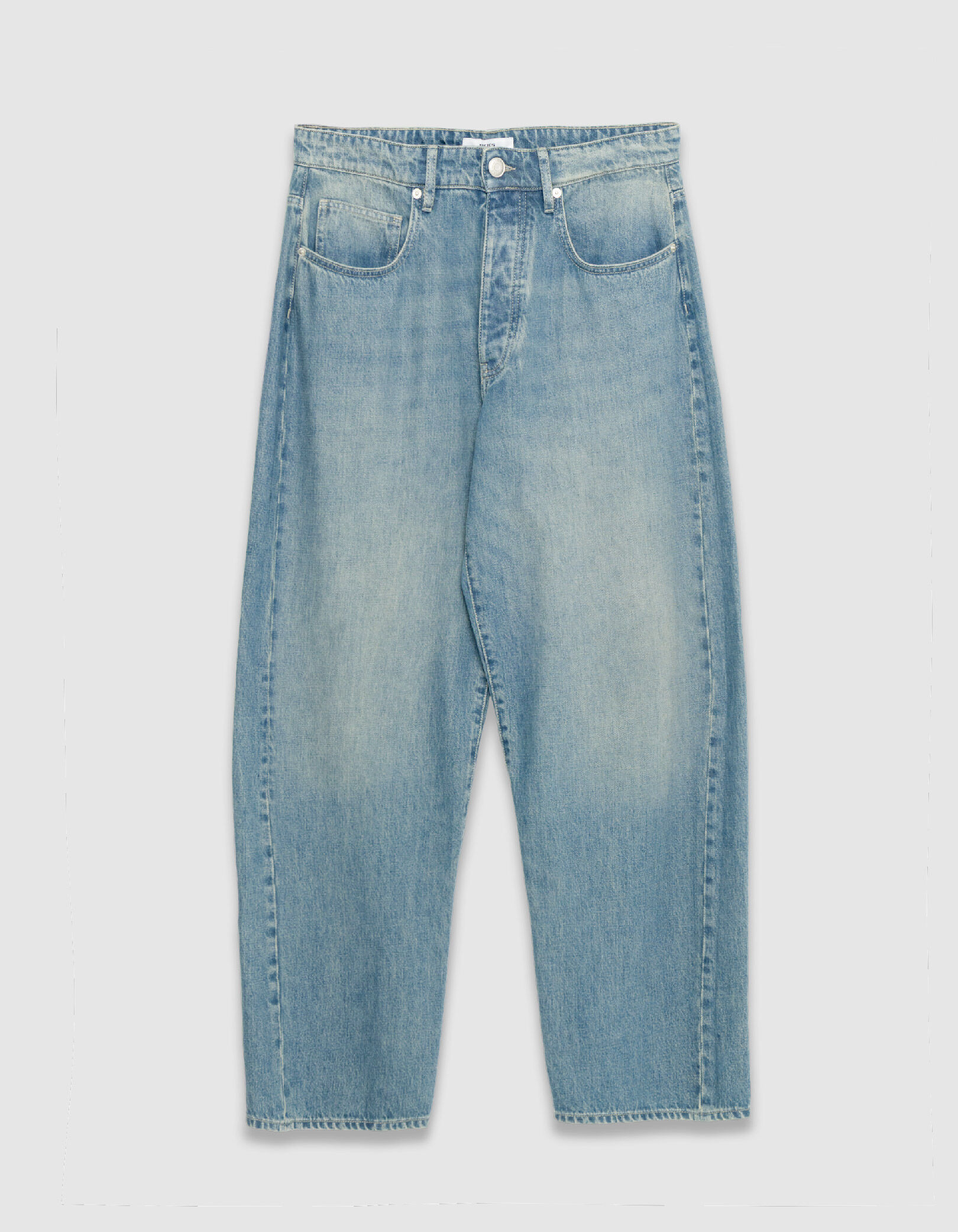 Jean barrel bleu Homme