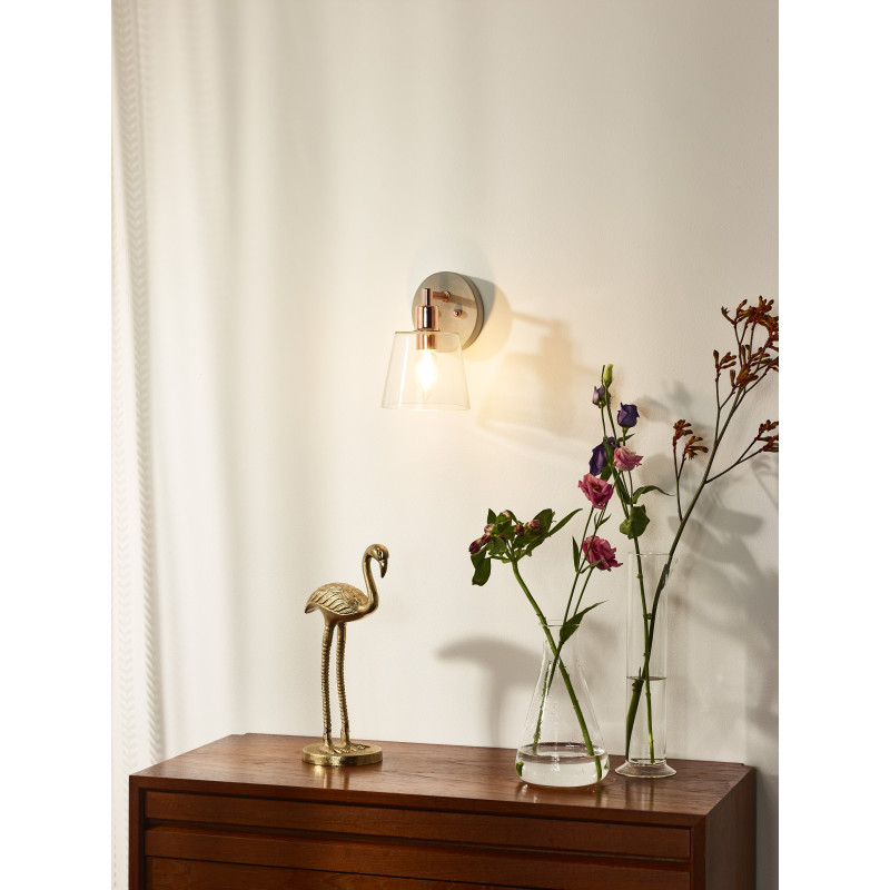Applique Vitri dimmable E14 40 W LUCIDE