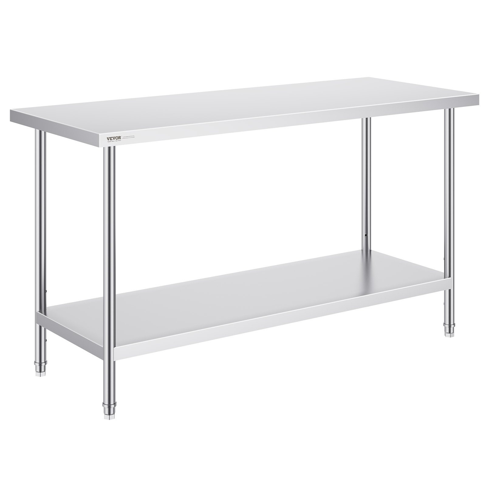 Stół roboczy blat gastronomiczny nierdzewny – 152,4 x 61 cm